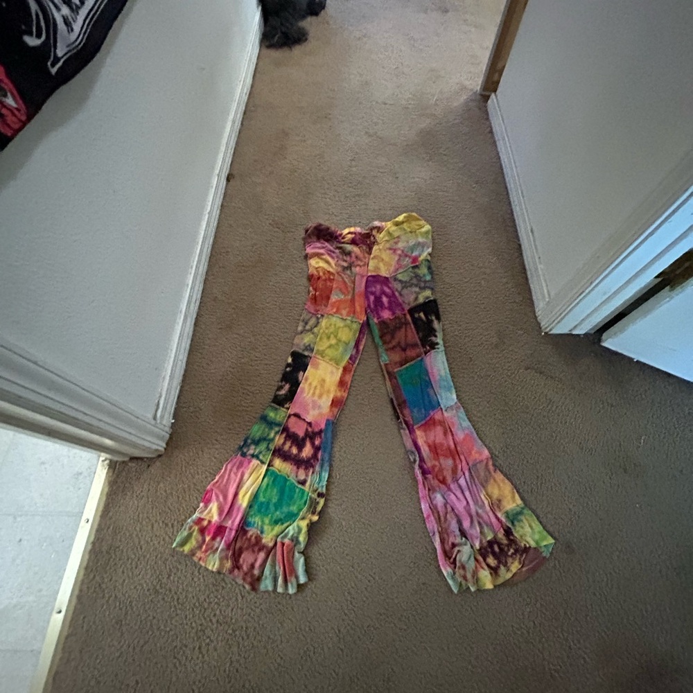 Festival cotton pants